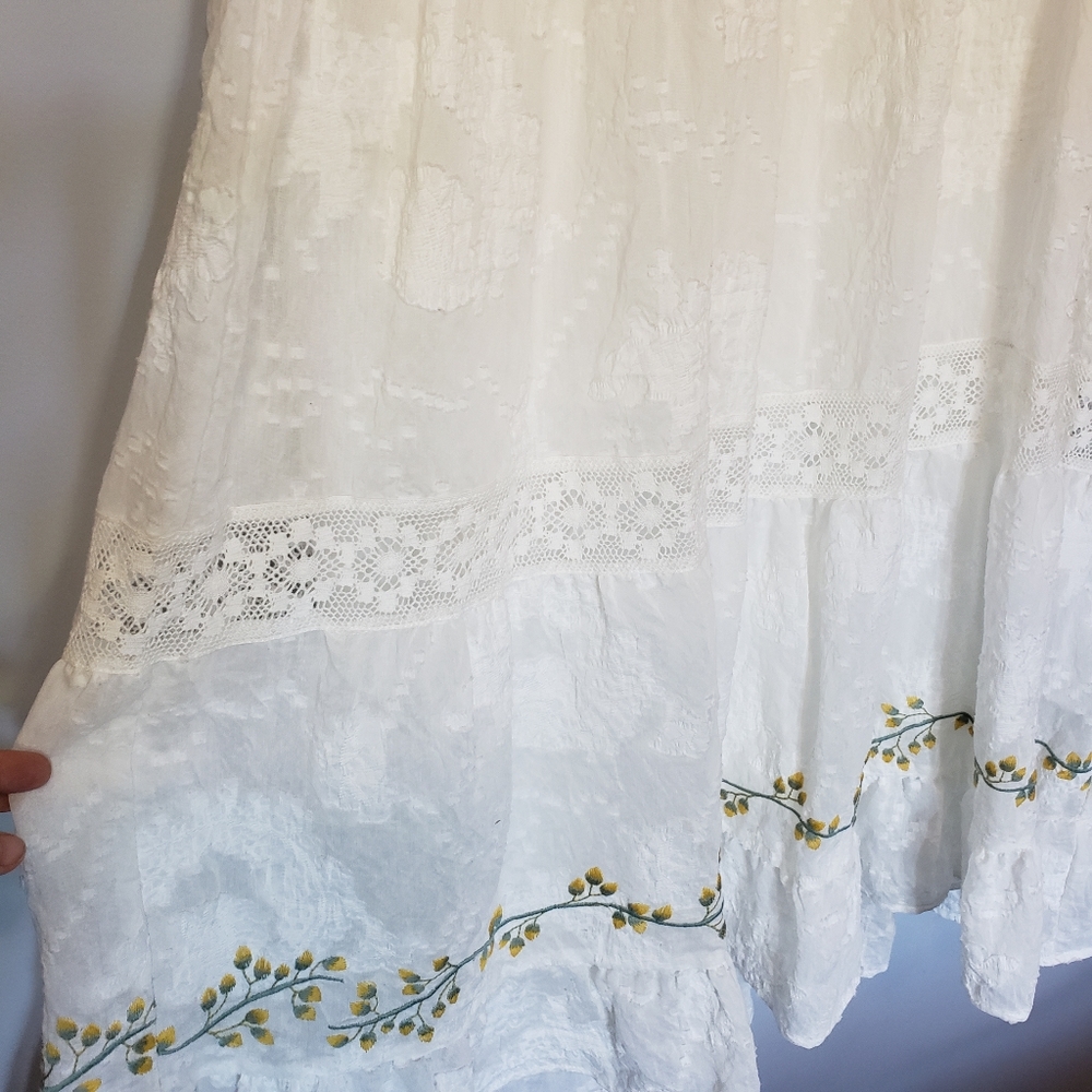 Zara Canary Island embroidered maxi dress - Picture 12 of 16